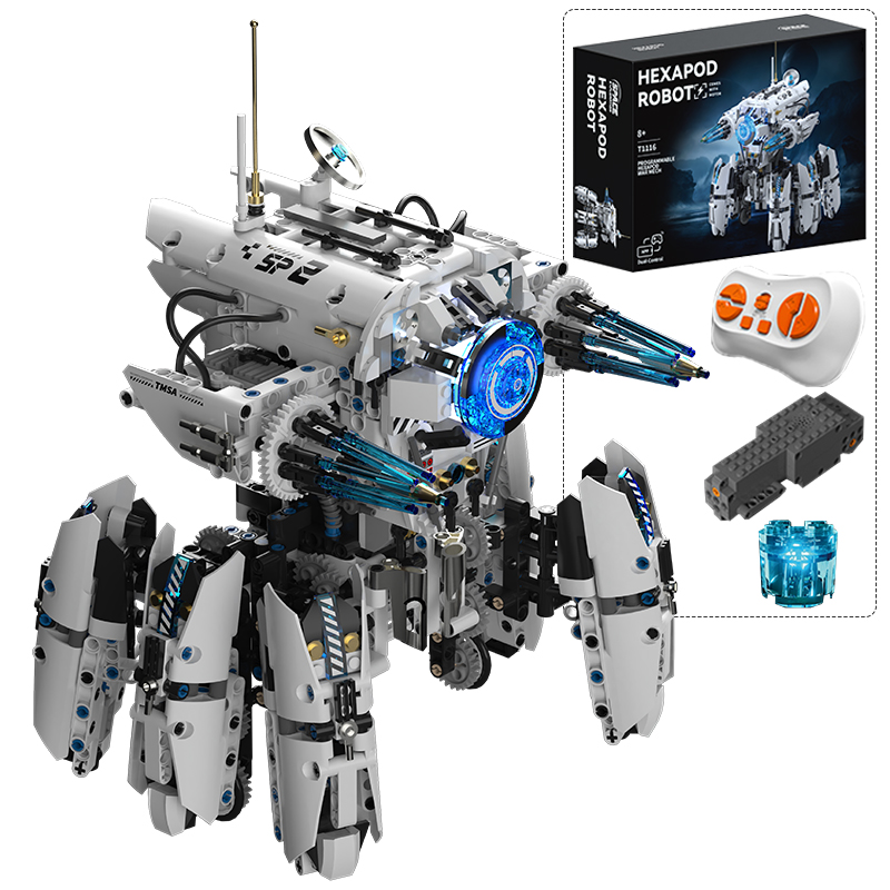 Science Robot - Robot Esapode Programmabile Tecnico, Macchina da