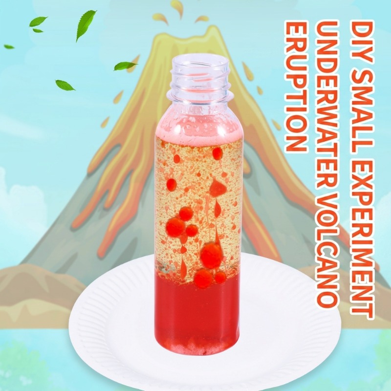 Volcano Kit Eruption - Kit Esperimento Scientifico STEM 3D: Eruzione