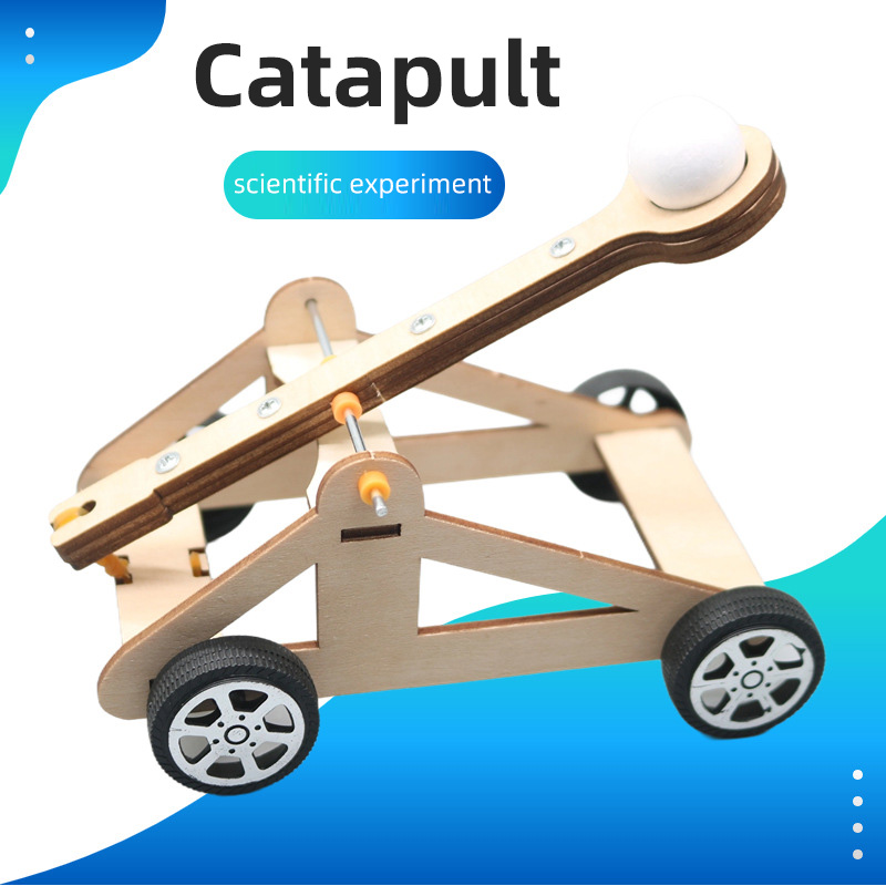 Science Project Kit - Giocattolo catapulta fai-da-te Kit di esperimenti