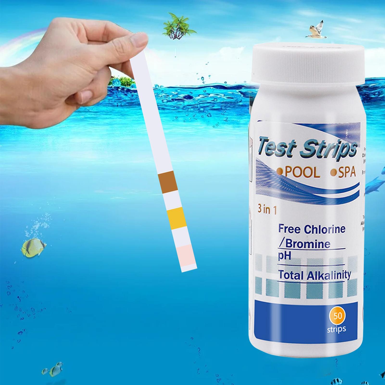 Water Testing Kit - Strisce Reattive per Test Cloro e