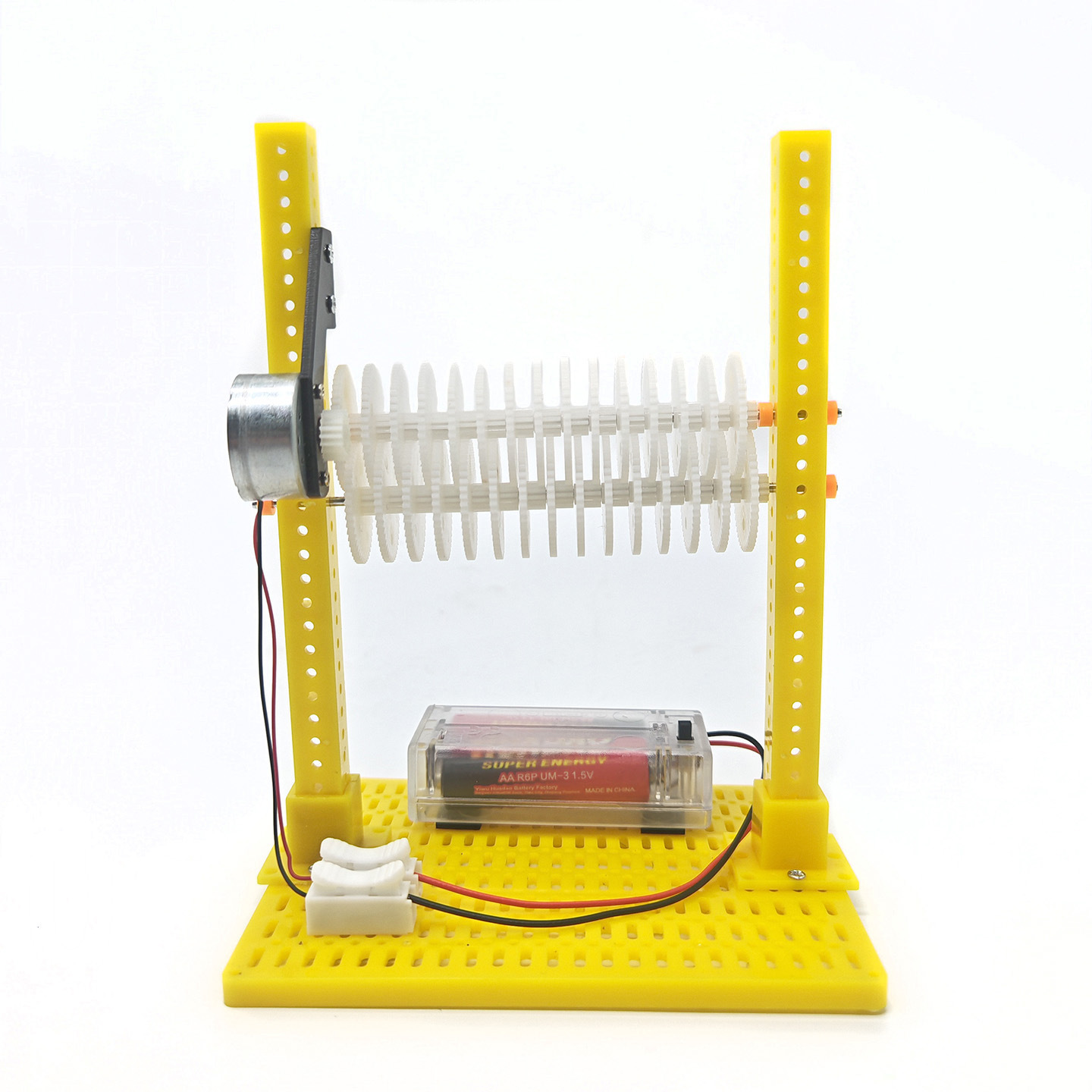 Science Project Kit - Puzzle con ingranaggi per bambini n.