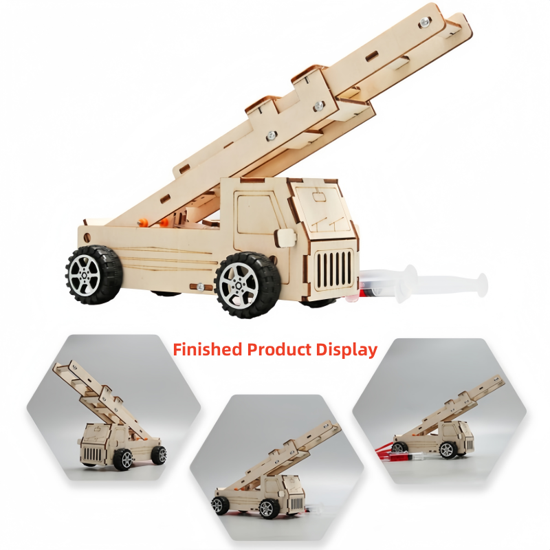 Science Project Kit - Kit modello camion dei pompieri con