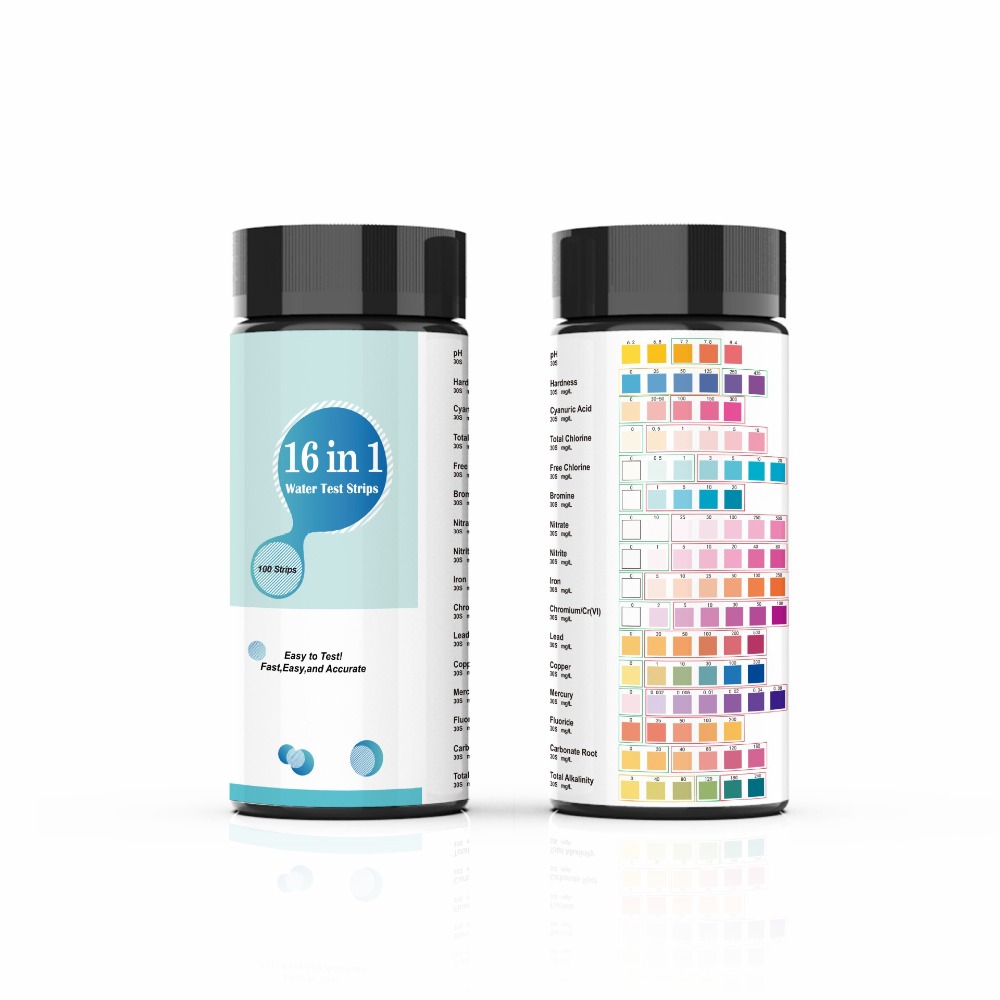 Water Testing Kit - Striscia reattiva per acquario Kit di