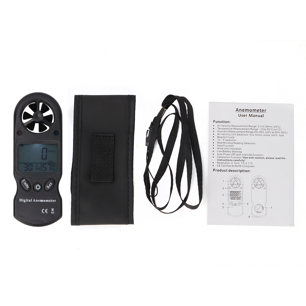 Anemometro digitale Anemometro - Anemometer Wind Speed recensione e prezzo