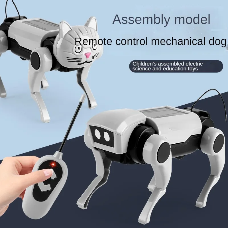 Solar Rc Robot Dog Giocattolo  - Science Project Robot recensione e prezzo