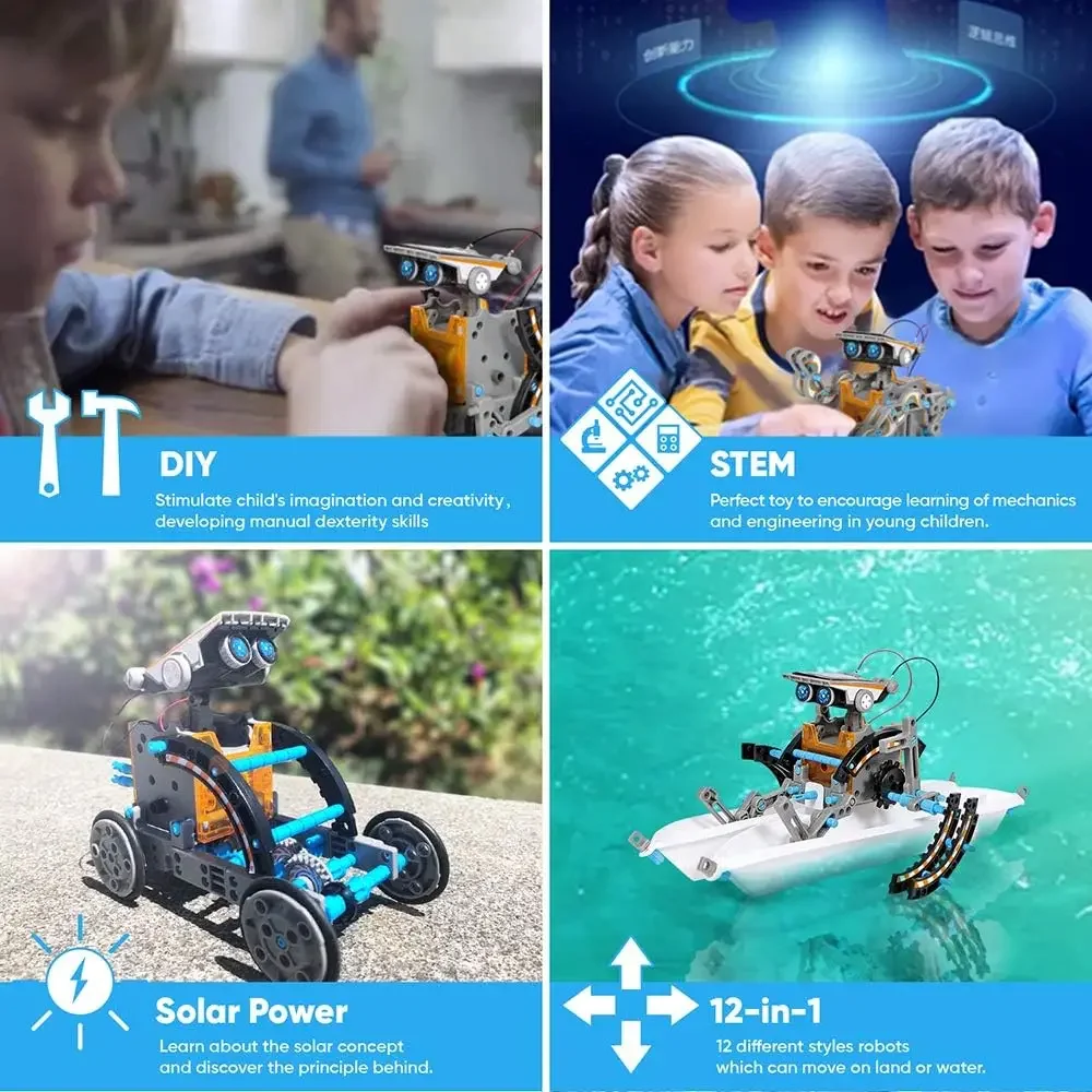 Giocattoli robot solari educat - Science Project Robot recensione e prezzo