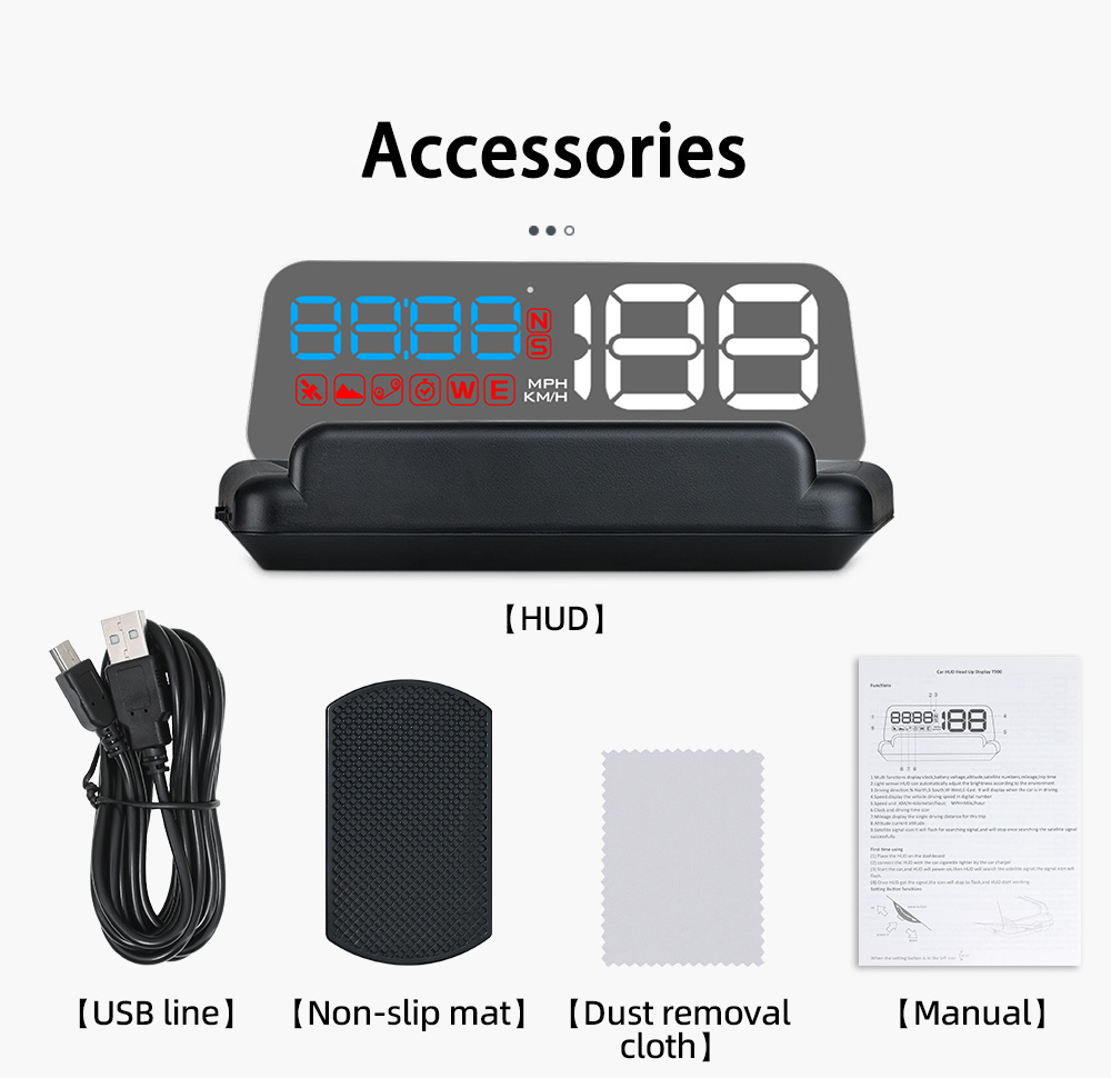 C500/T900, OBD/GPS HUD Display - Anemometer Wind Speed recensione e prezzo