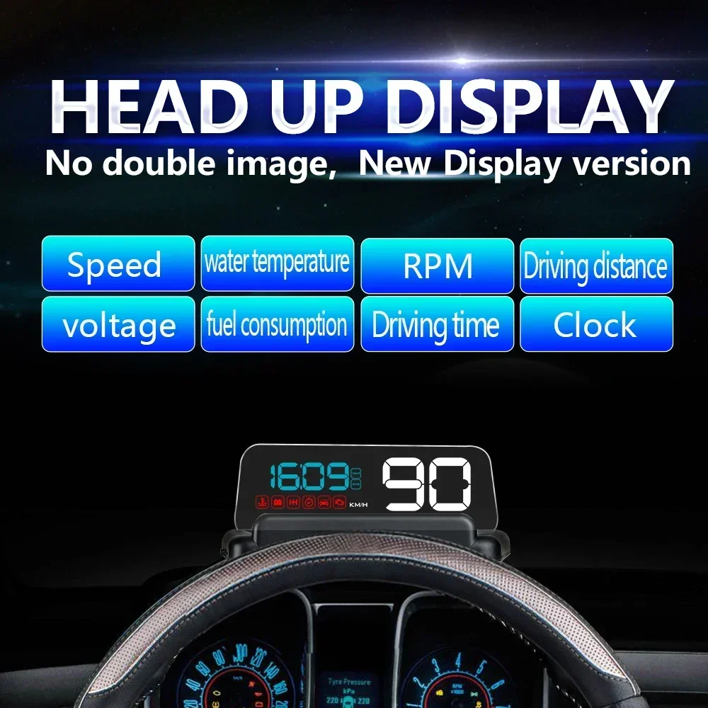 C500/T900, OBD/GPS HUD Display - Anemometer Wind Speed recensione e prezzo