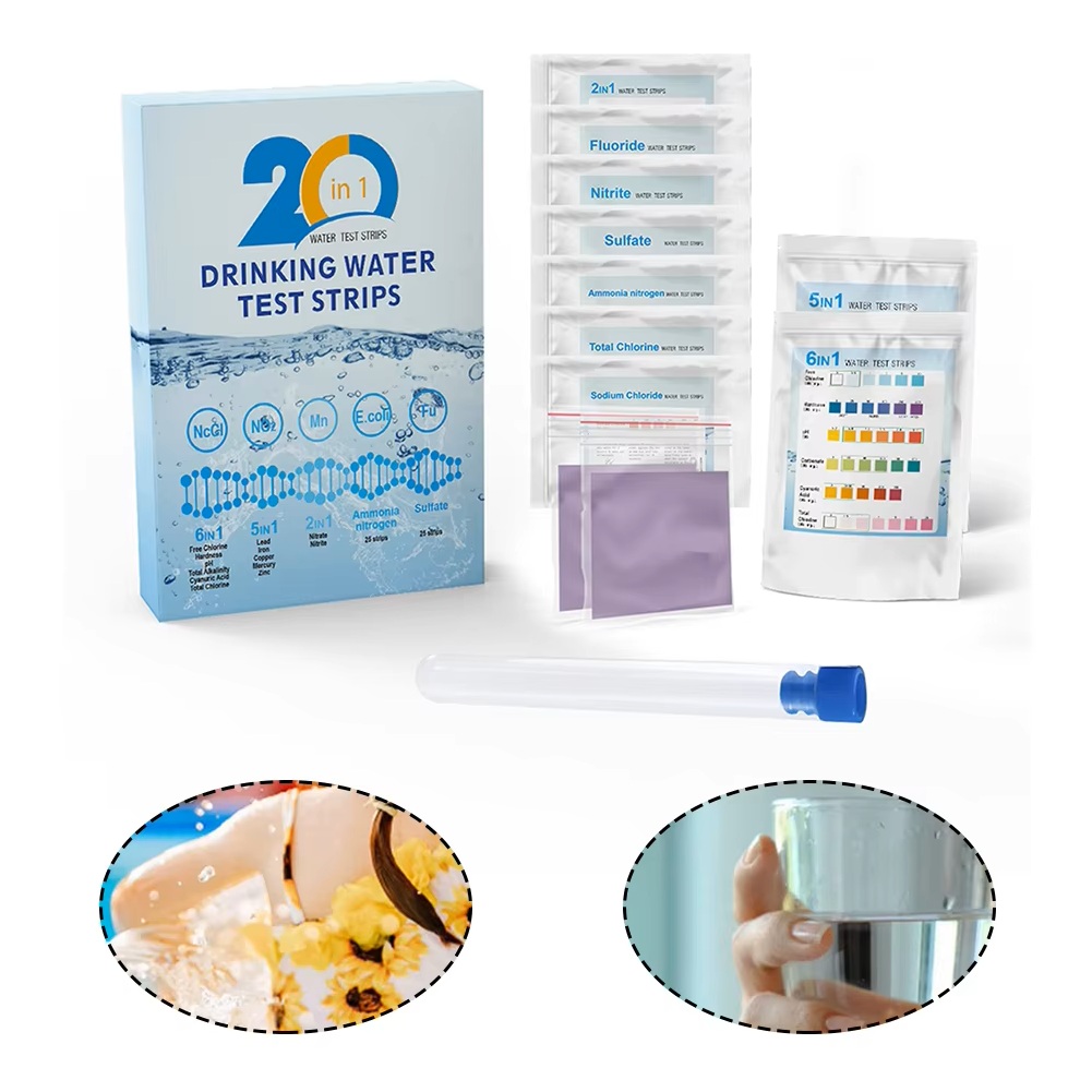 YAGO Kit di Test dell'Acqua 20 - Water Testing Kit recensione e prezzo