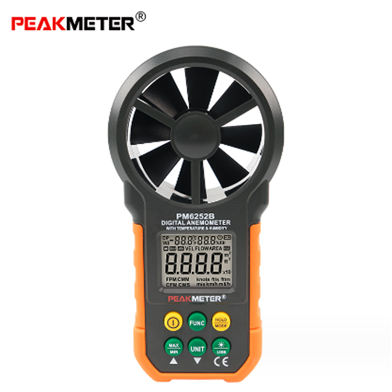 PEAKMETER PM6252A/PM6252B Anem - Anemometer Wind Speed recensione e prezzo