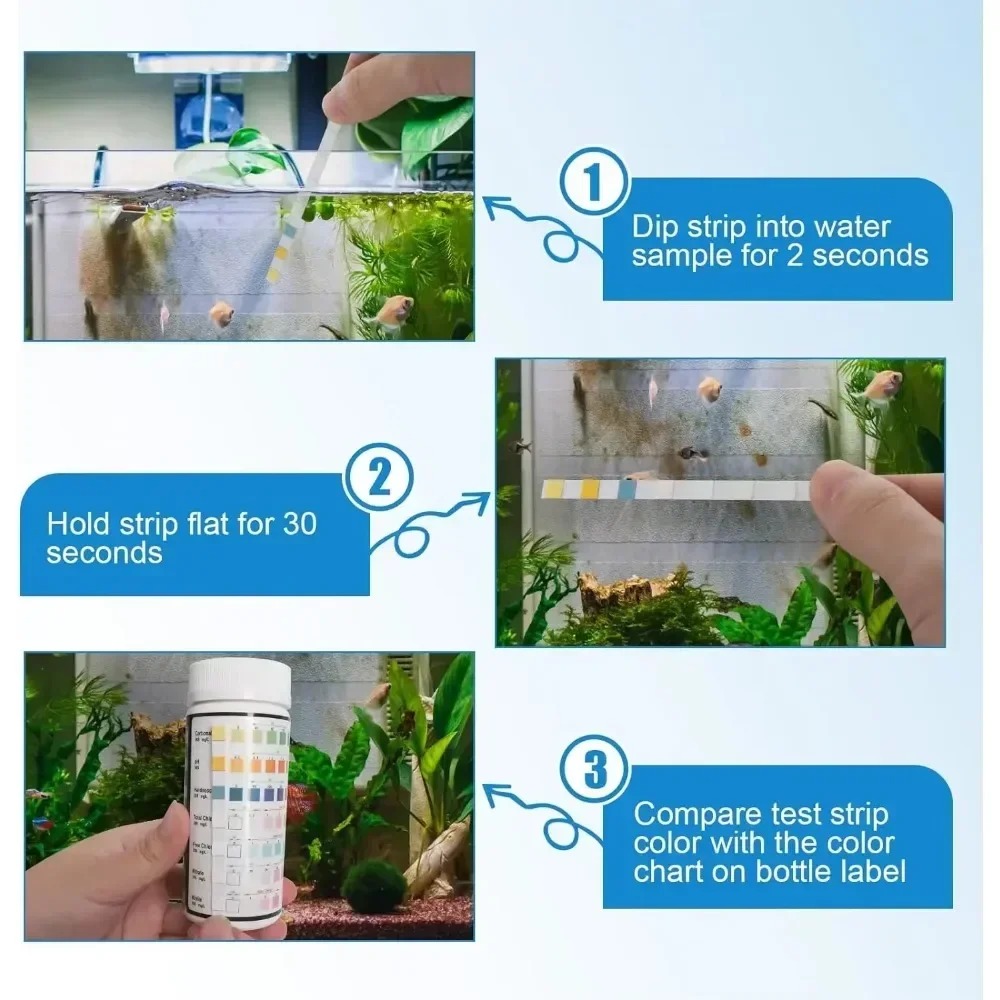 Striscia reattiva per acquario - Water Testing Kit recensione e prezzo